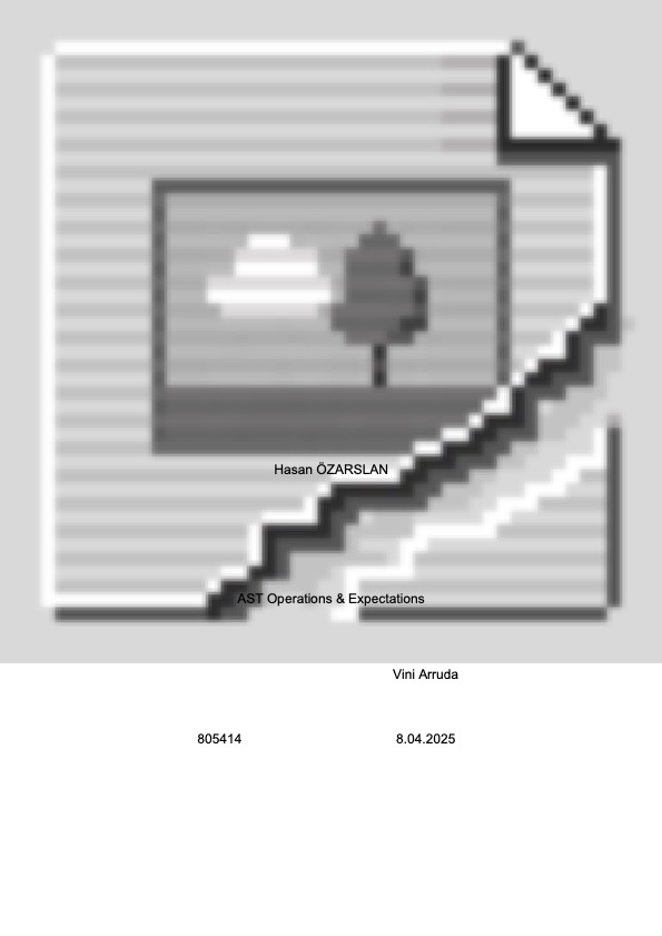 AST Operations & Expectations